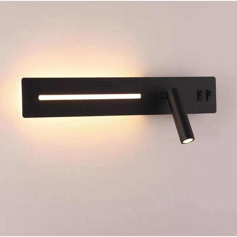 USB Charging Bedside Reading Wall Lamp