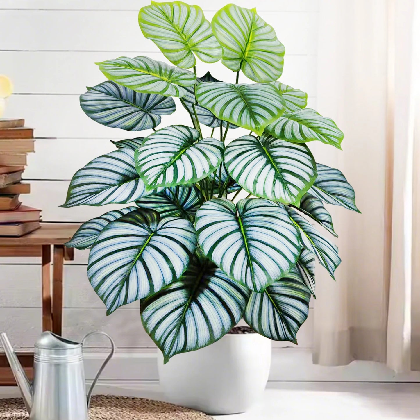 Silk Artificial Monstera Pothos Leaf Indoor Plant