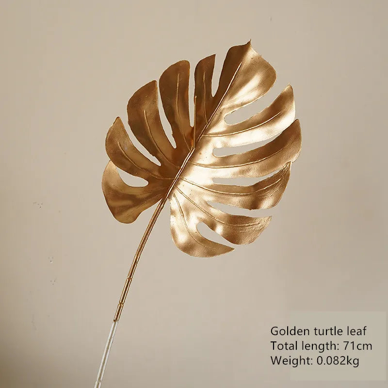 Gold Silk Rose Hydrangea Artificial Flower Arrangement
