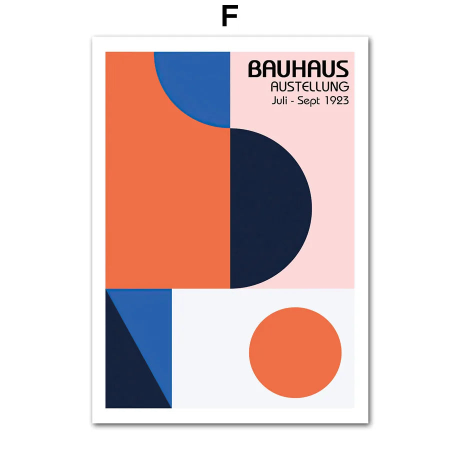 Mondrian Bauhaus Abstract Canvas Print