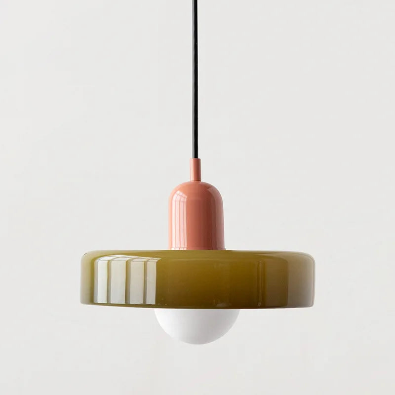 Bauhaus Nordic Glass Chandelier