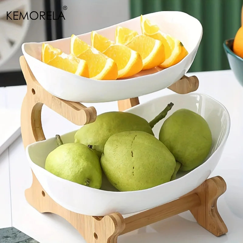 Modern 2-3 Layer Fruit Snack Candy Serving Stand