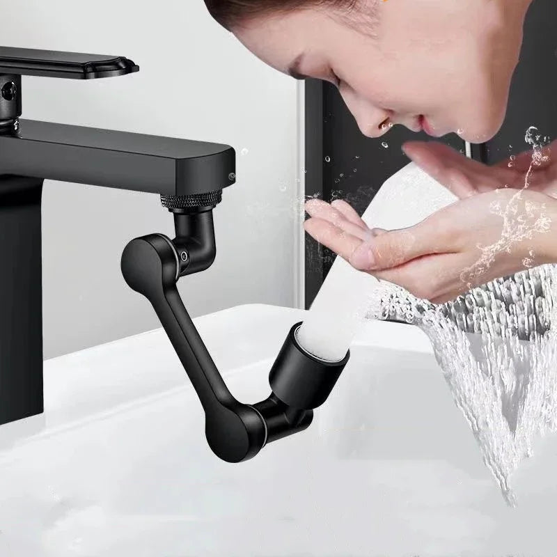 Faucet Rotation Extender - Universal Kitchen Faucet Adapter With 1080 Degree Swivel Nozzle