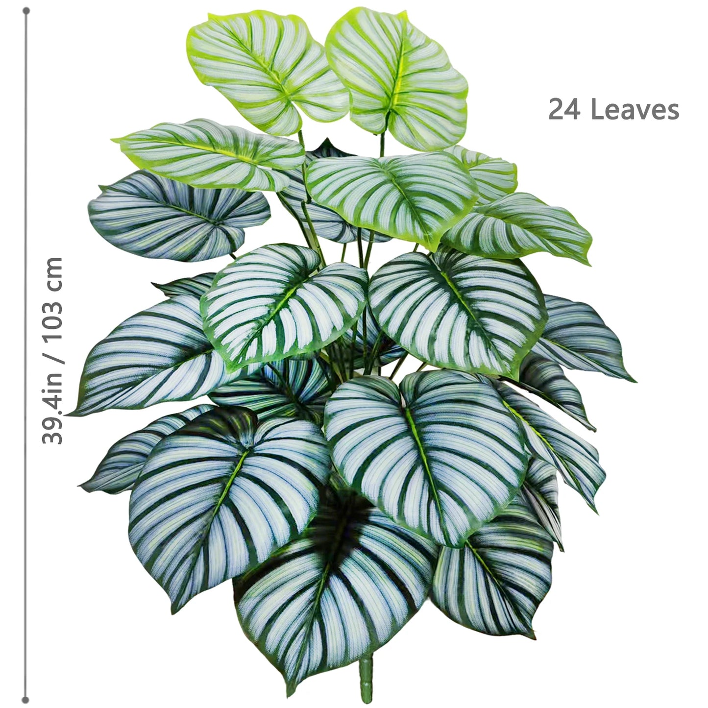 Silk Artificial Monstera Pothos Leaf Indoor Plant