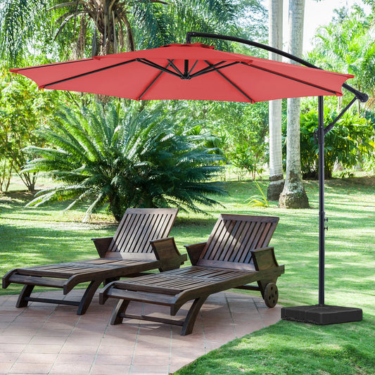 Garden Parasol — UV Protection & Adjustable Tilt