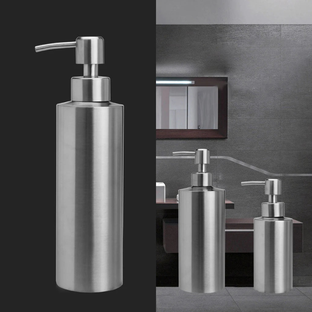 Stainless Steel Refillable Hand Soap Pump Dispenser