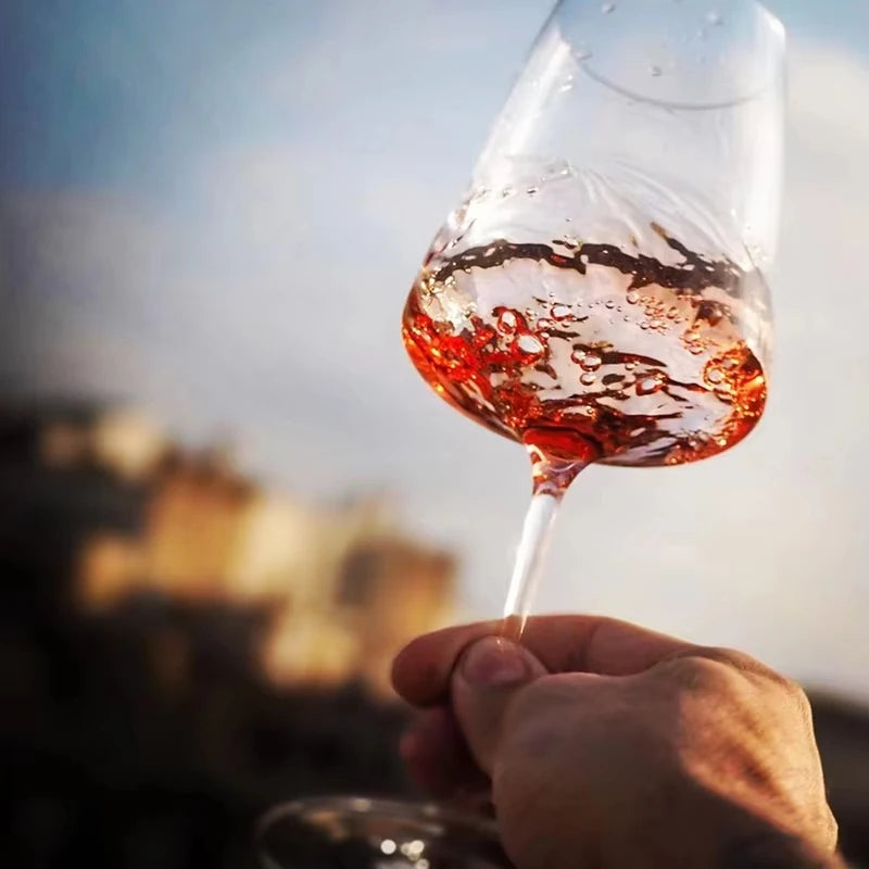 Josephine Style Handmade Crystal Wine Glass