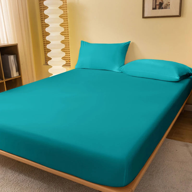 Matte Bed Sheet — Soft, Wrinkle Resistant Solid Color Bedding