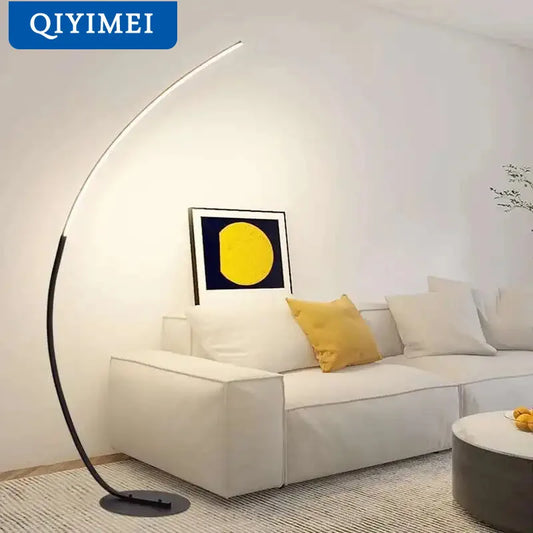 Nordic LED Floor Lamp - Modern Corner Floor Lamp With Remote Control