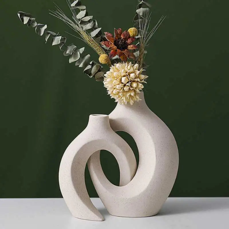 European Style White Plastic Vessel Set