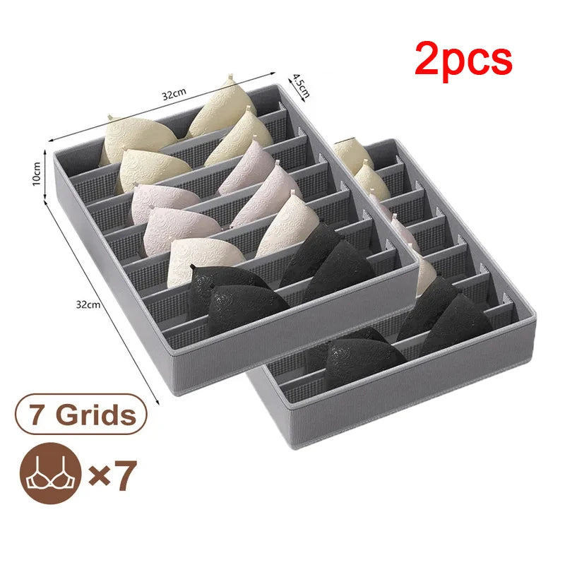 Fabric Drawer Underwear Bra Wardrobe Organizer