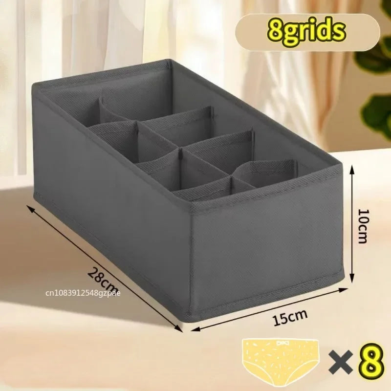 Foldable Underwear Wardrobe Drawer Storage Organizer Box