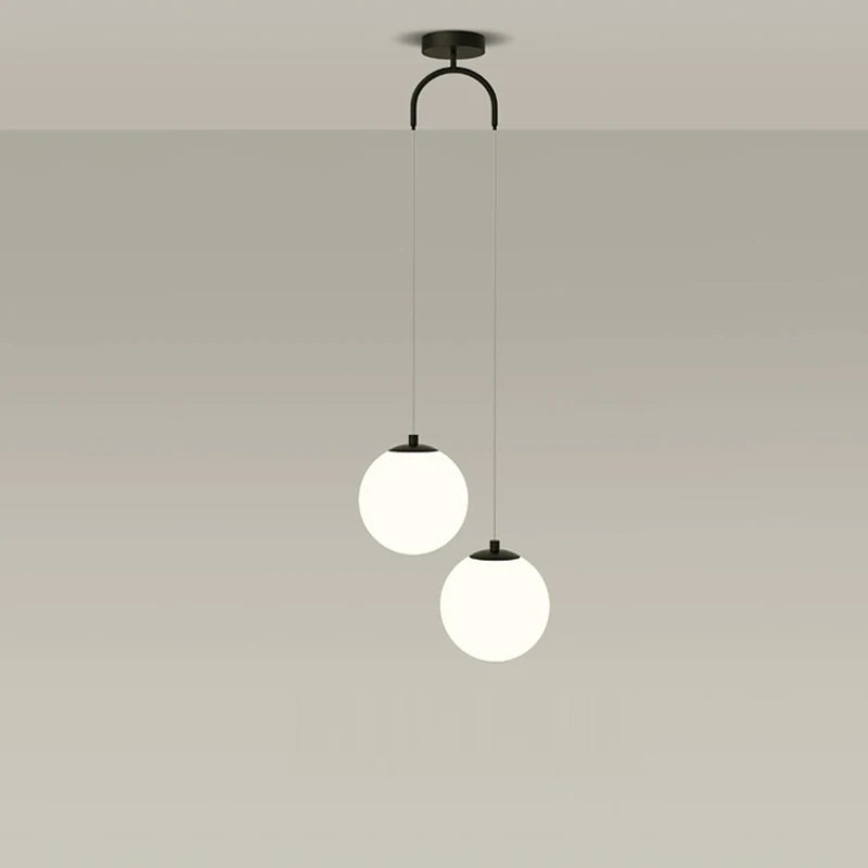 Nordic Glass Cord Pendant Lamp