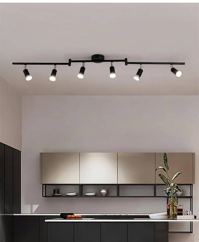 Adjustable GU10 Multi Head Ceiling Spotlight