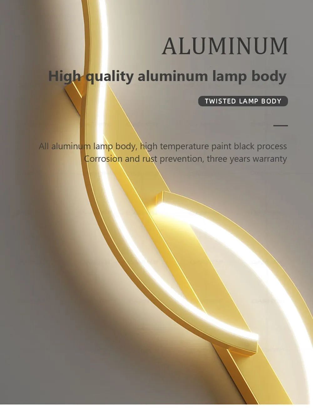 Minimalist Aluminum Bedside LED Up Down Wall Sconce