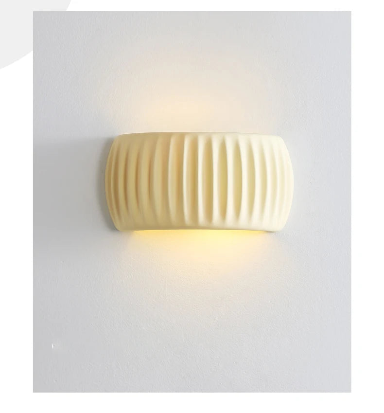 French Resin European Bedside Wall Lamp