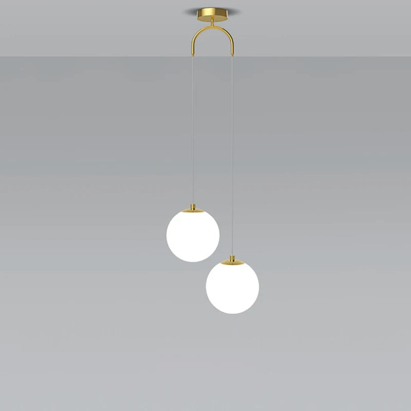 Nordic Glass Cord Pendant Lamp
