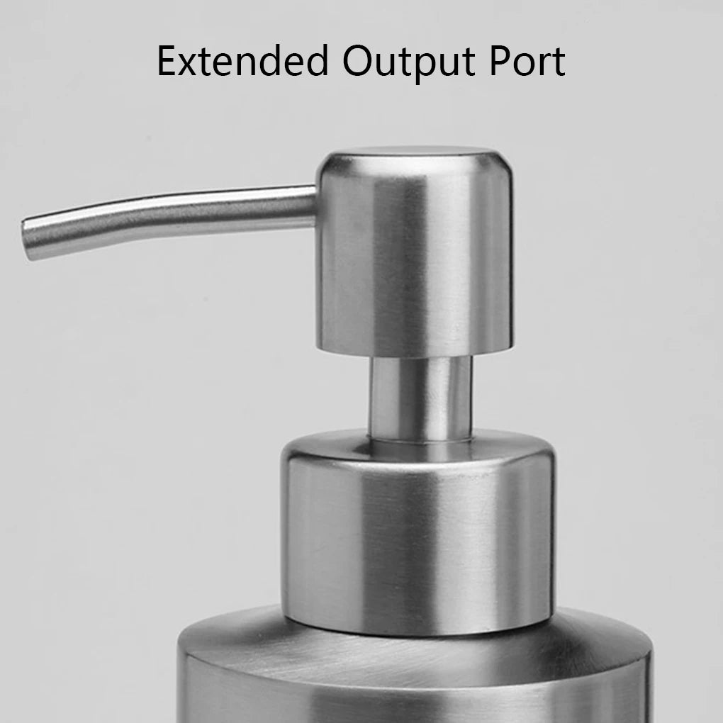Stainless Steel Refillable Hand Soap Pump Dispenser