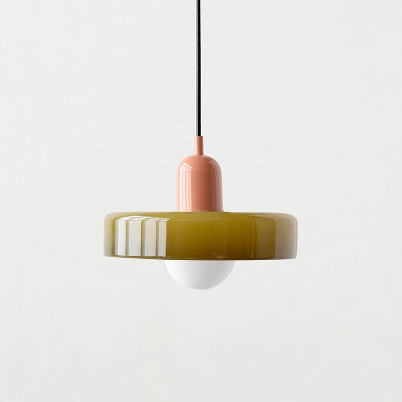 Bauhaus Nordic Glass Chandelier