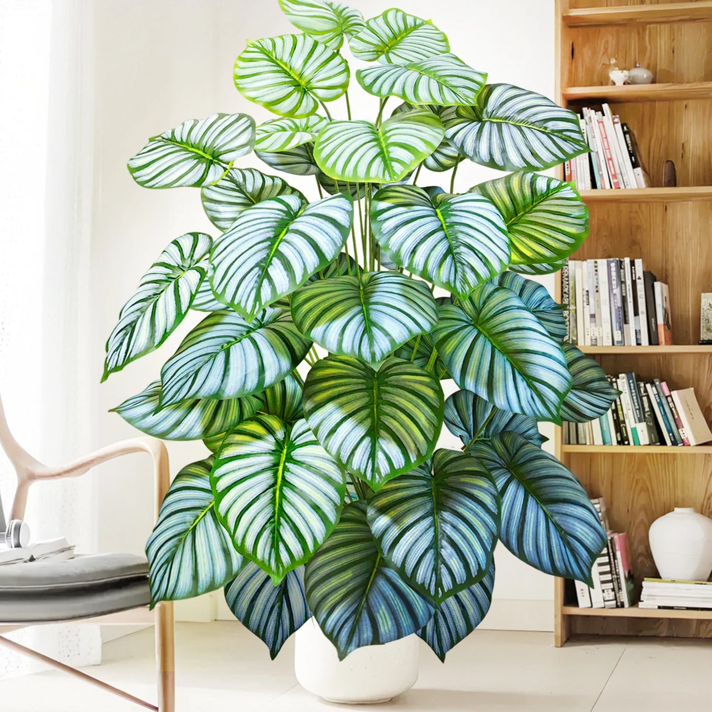 Silk Artificial Monstera Pothos Leaf Indoor Plant
