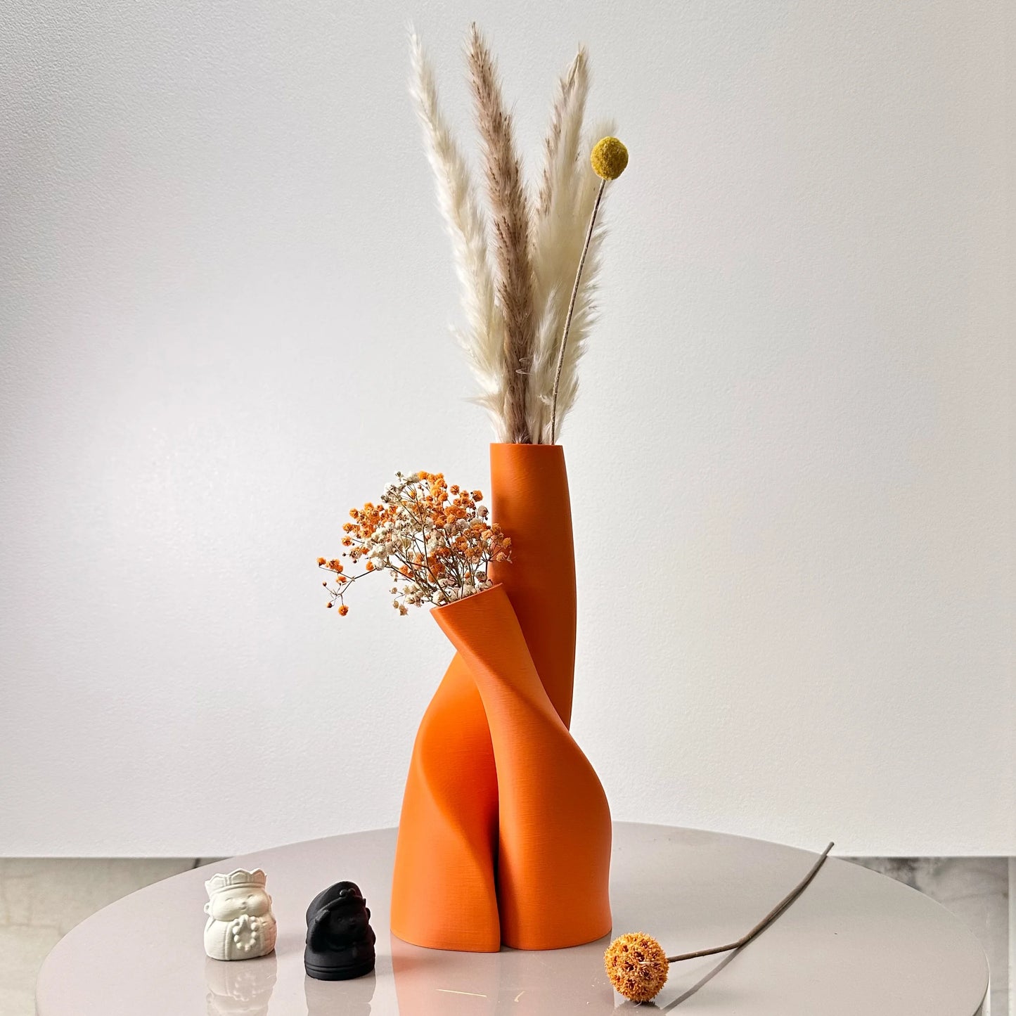 Double Creative Dried Flower Vessel Set