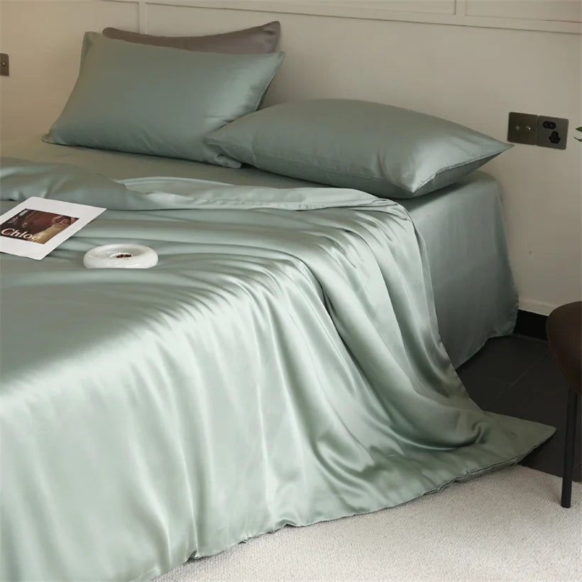 Mulberry Silk Bedding — Luxury 100% Natural Silk Duvet Set