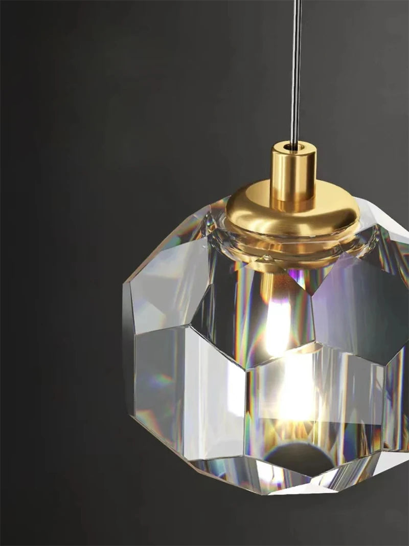 Nordic Glass Cord Pendant Lamp