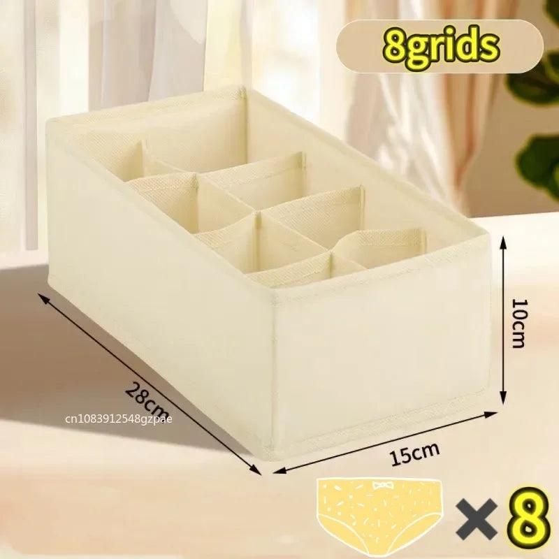 Foldable Underwear Wardrobe Drawer Storage Organizer Box
