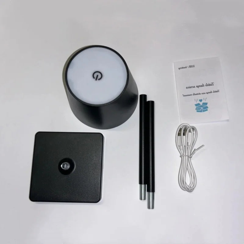 Rechargeable Touch Dimmable LED Table Lamp