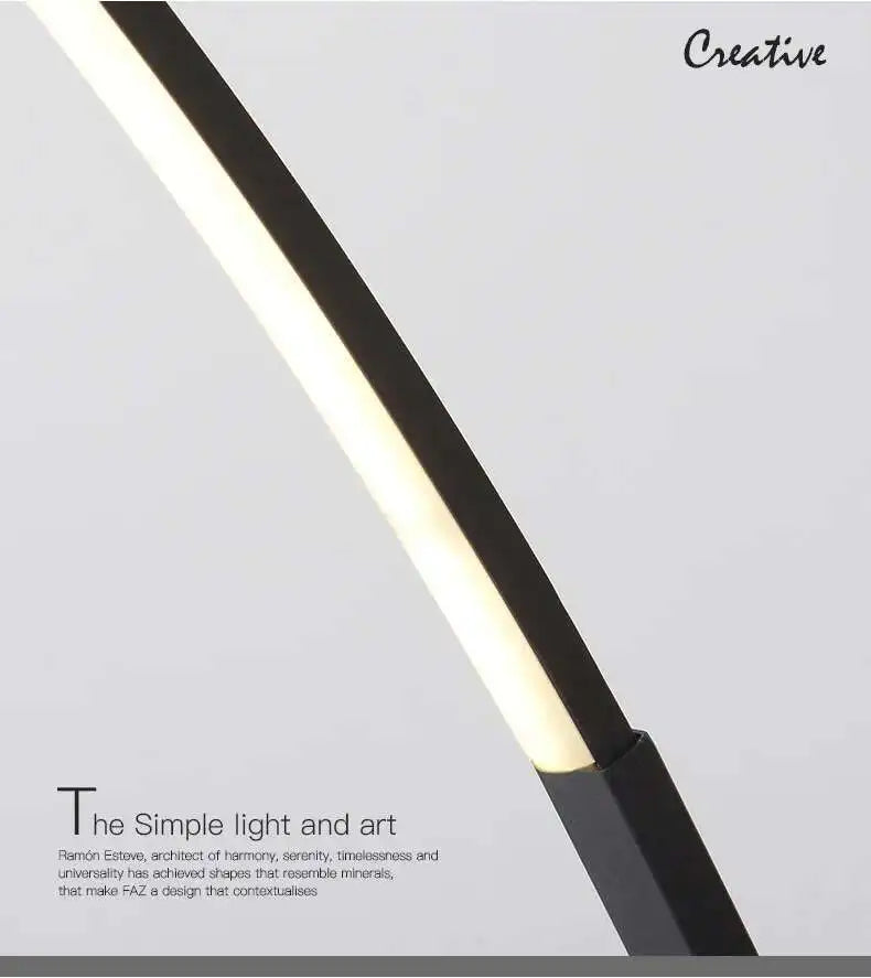 Nordic LED Corner Floor Lamp