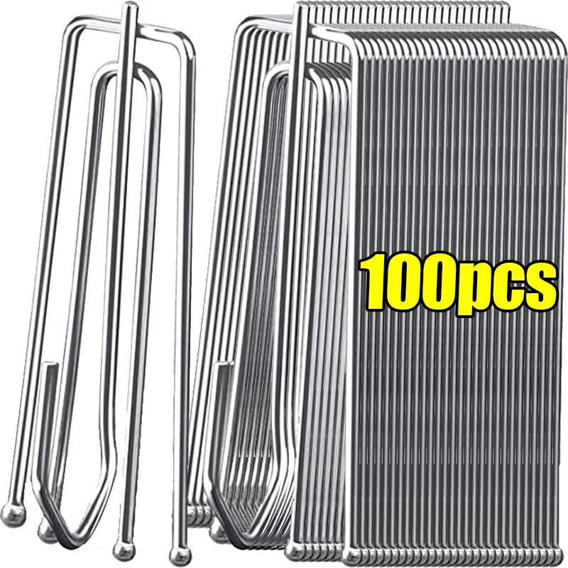 Stainless Steel Pleated Curtain Pinch Pleat Hooks