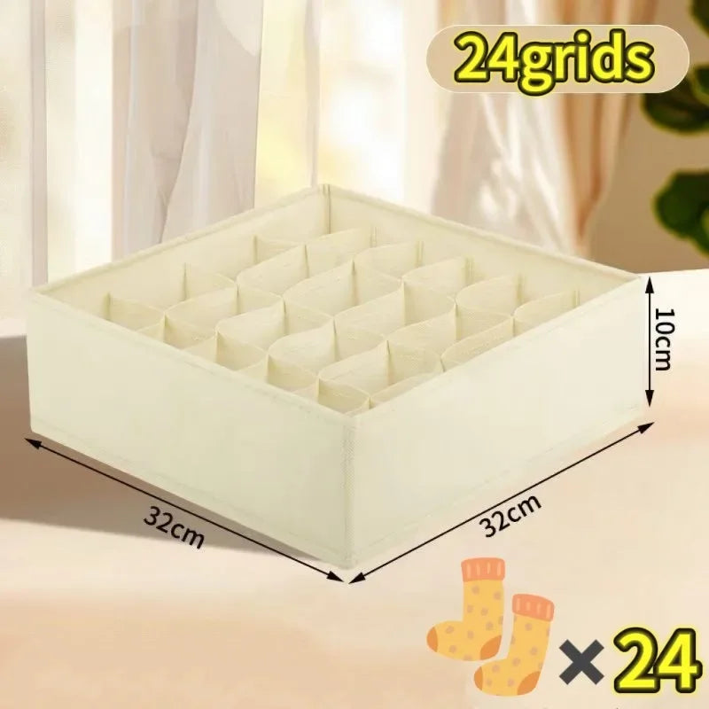 Foldable Underwear Wardrobe Drawer Storage Organizer Box