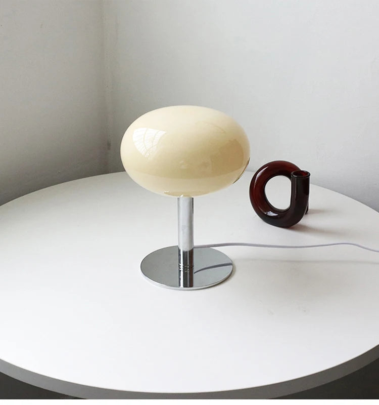 Macaron Glass Trichromatic Dimmable Table Lamp