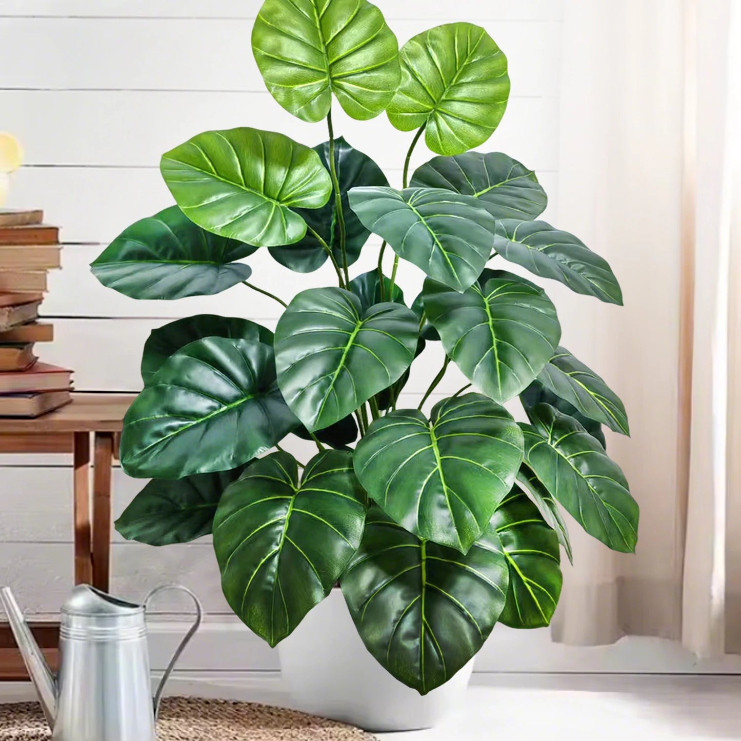 Silk Artificial Monstera Pothos Leaf Indoor Plant