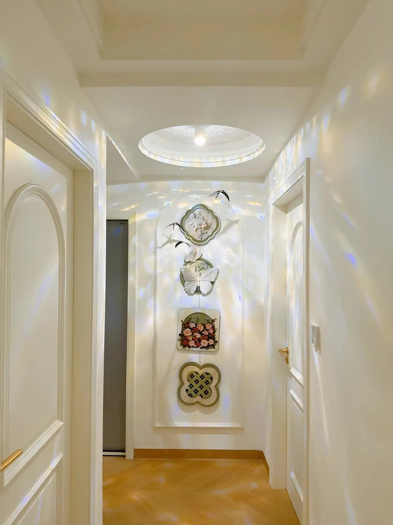 LED Sunset Lamp - Adjustable Angle Ceiling Spotlight | Modern Surface Mounted Light