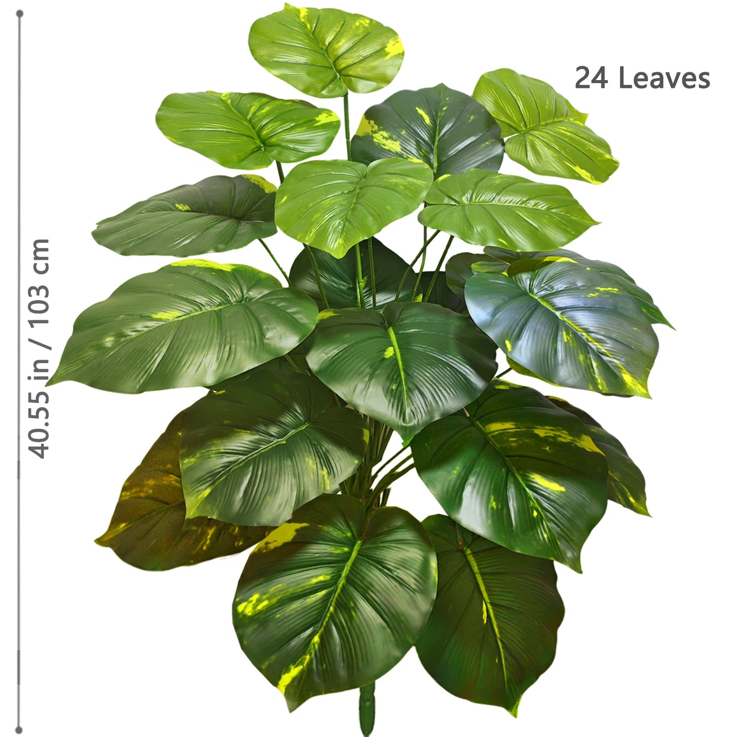 Silk Artificial Monstera Pothos Leaf Indoor Plant