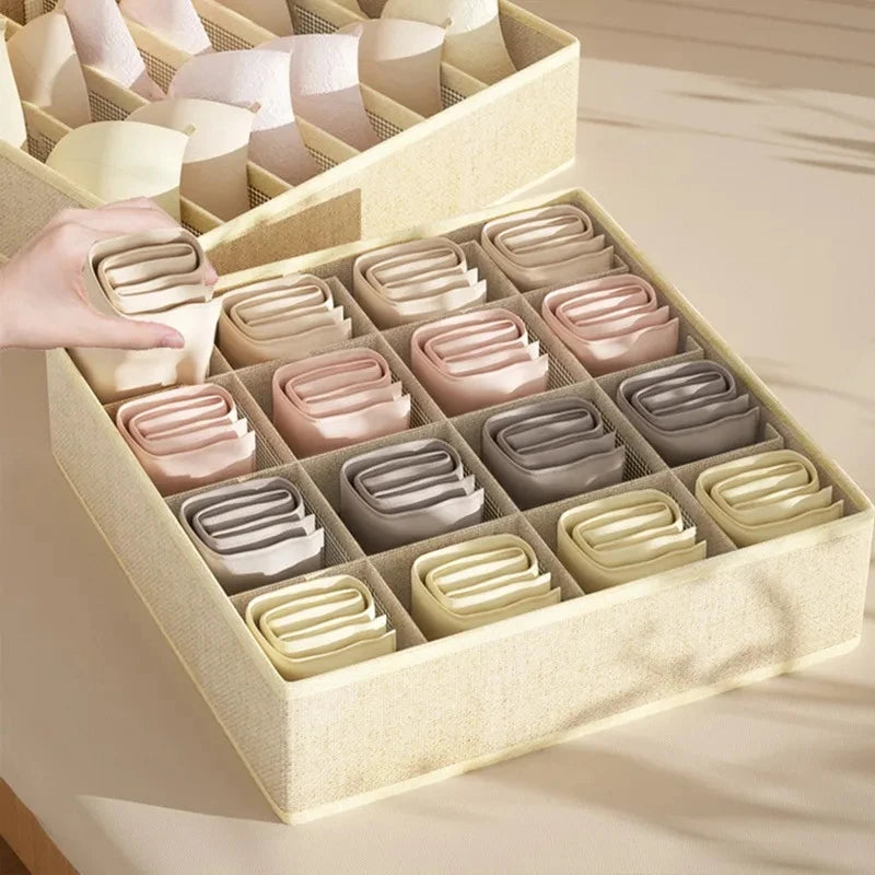 Fabric Drawer Underwear Bra Wardrobe Organizer