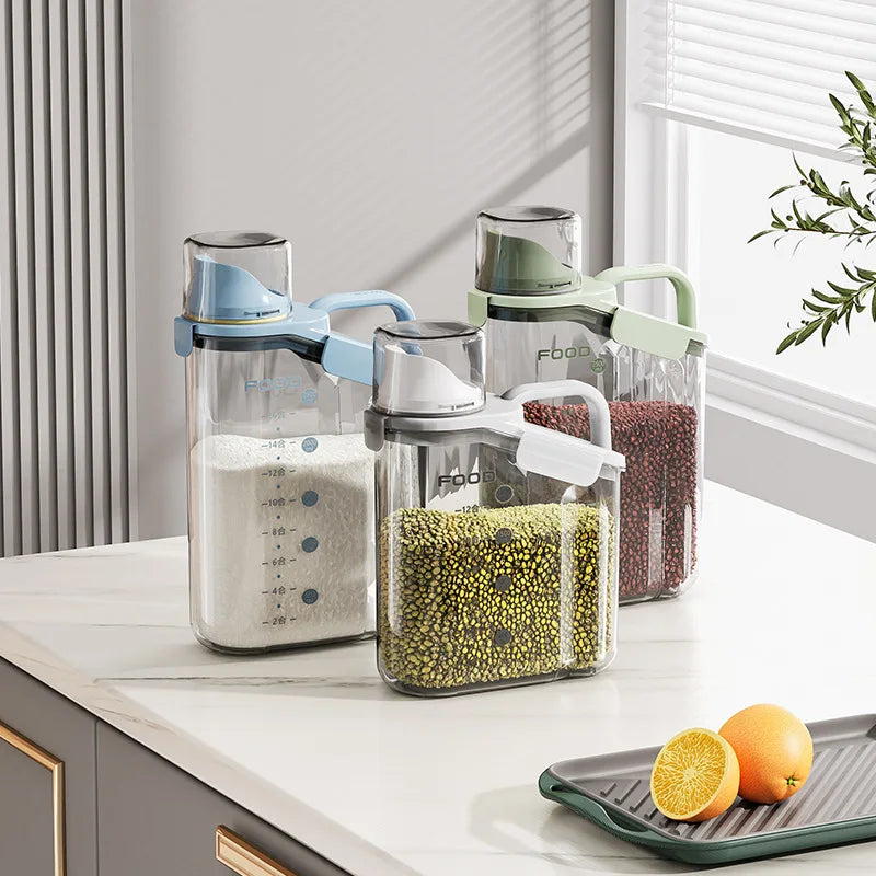 Double Seal Moisture-Proof Airtight Food Storage Container