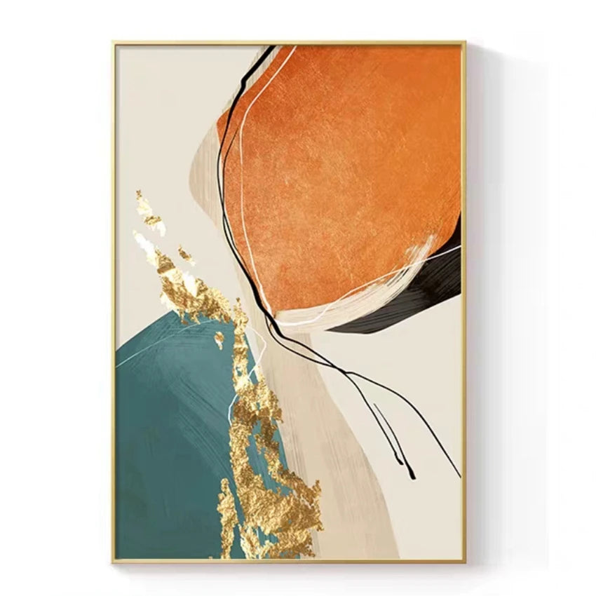 Handmade Abstract Oil Painting Unframed Canvas Wall Art