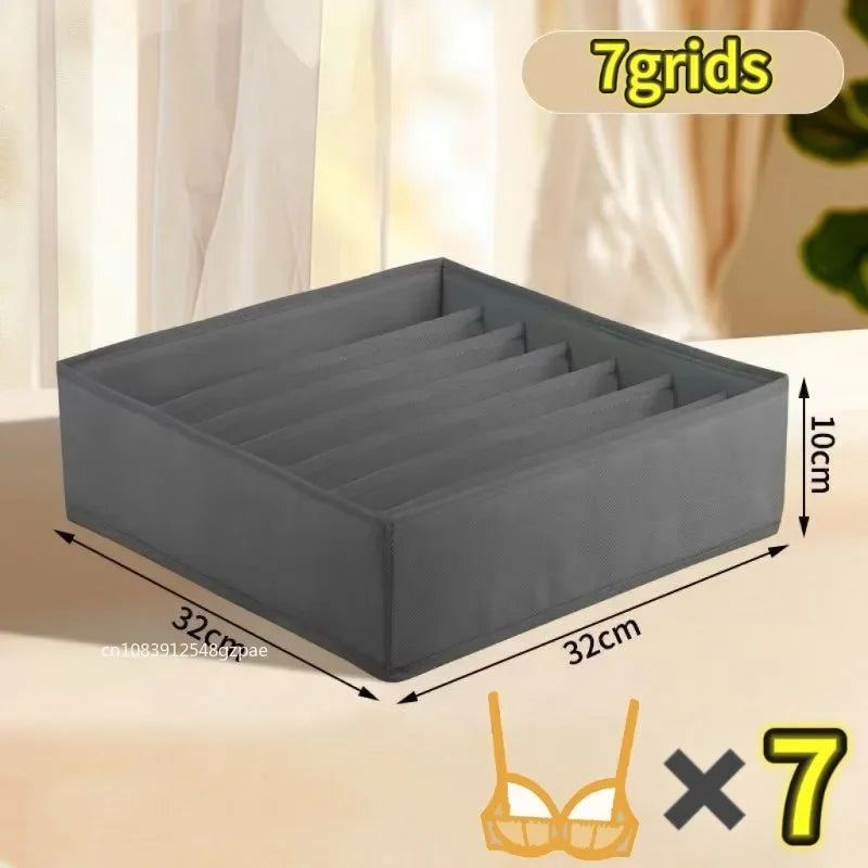 Foldable Underwear Wardrobe Drawer Storage Organizer Box