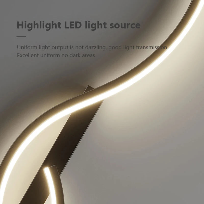 Minimalist Aluminum Bedside LED Up Down Wall Sconce