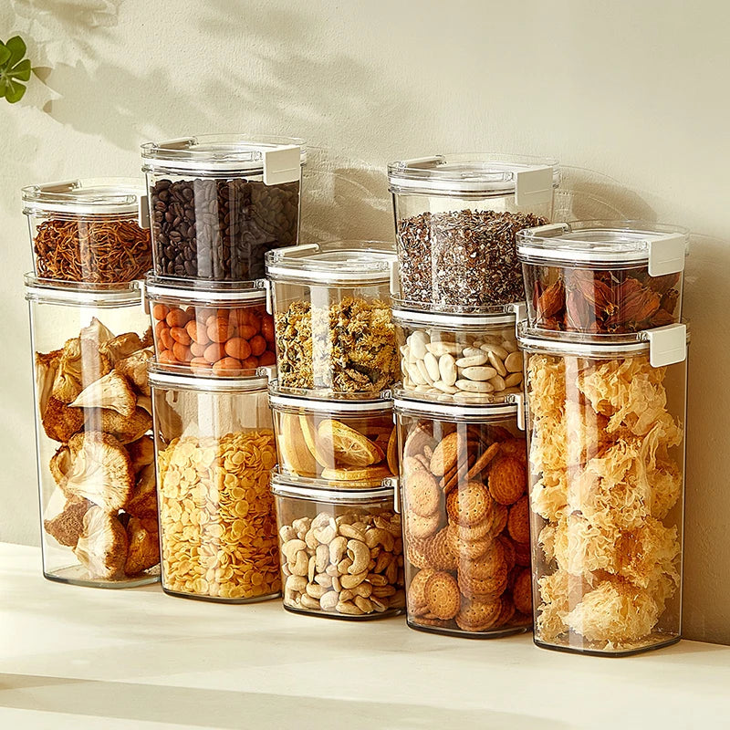 Electric Vacuum Seal Airtight Coffee Bean Storage Container