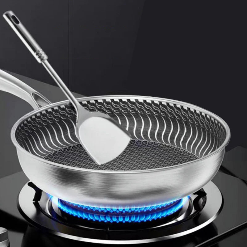 316L Stainless Steel Tri-Ply Non-Stick Frying Pan