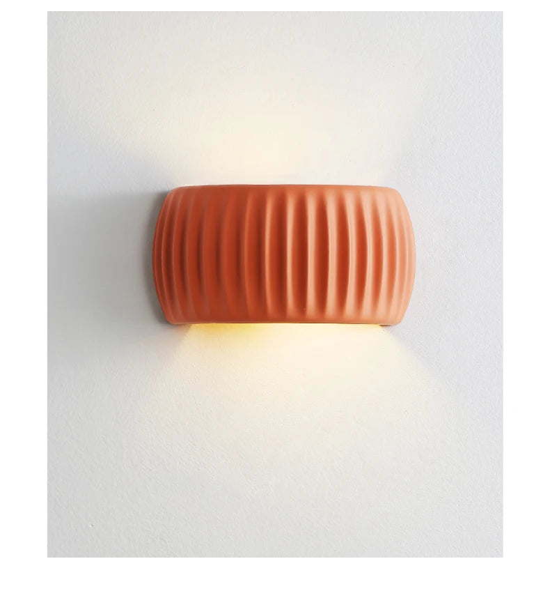 French Resin European Bedside Wall Lamp