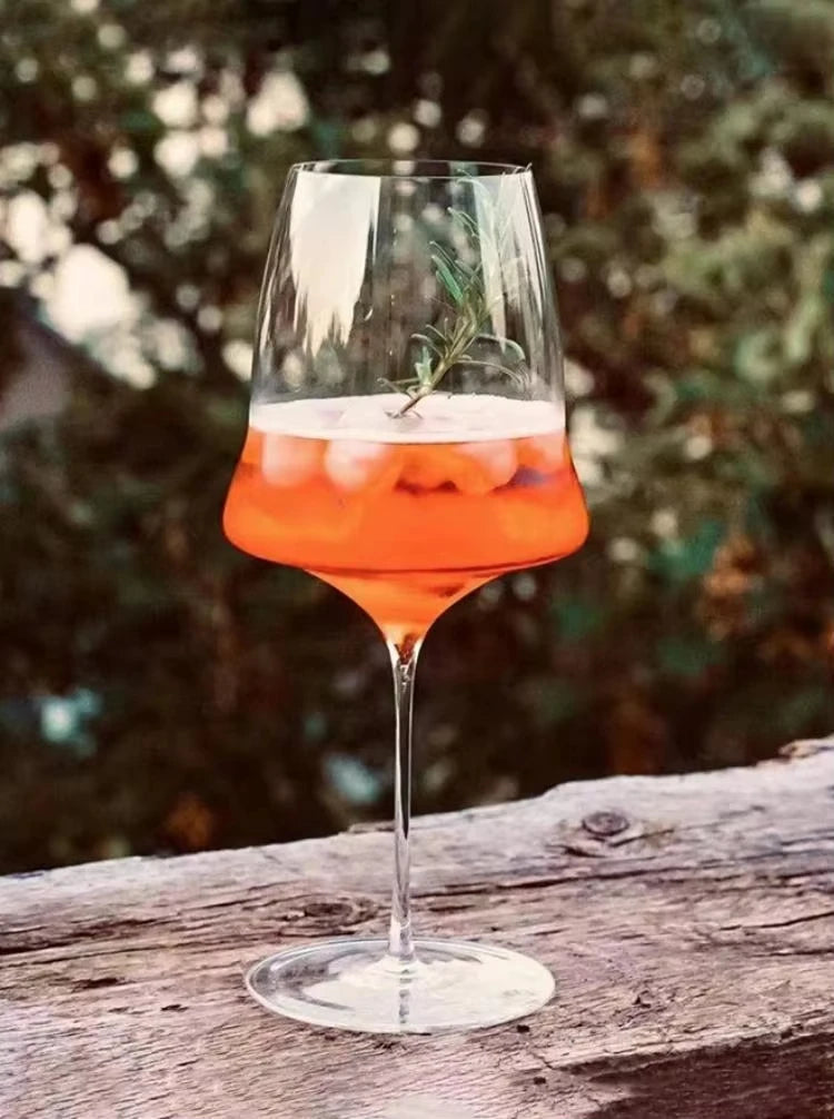 Josephine Style Handmade Crystal Wine Glass