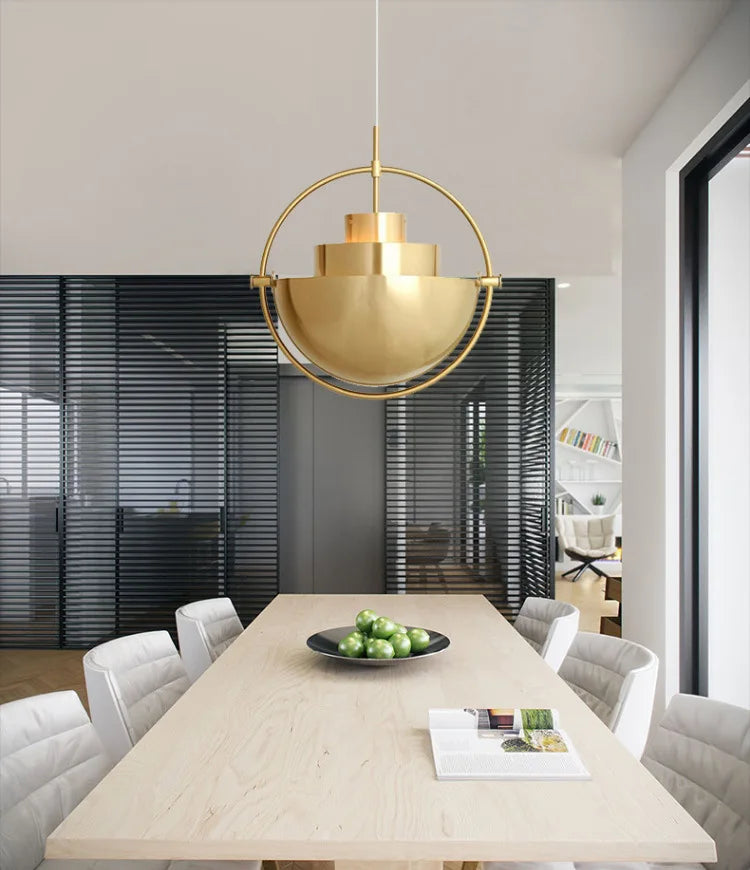 Nordic Metal Lampshade Art Deco Pendant Lamp