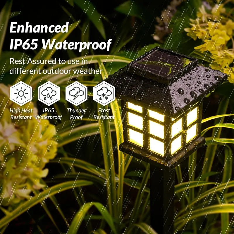Solar Pathway Luminaire — Waterproof Outdoor LED Garden Luminaireing
