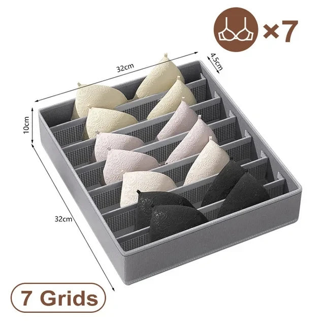 Fabric Drawer Underwear Bra Wardrobe Organizer