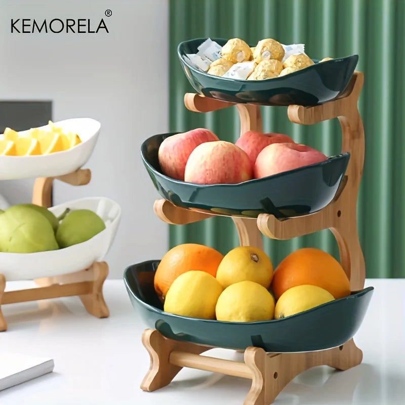 Modern 2-3 Layer Fruit Snack Candy Serving Stand