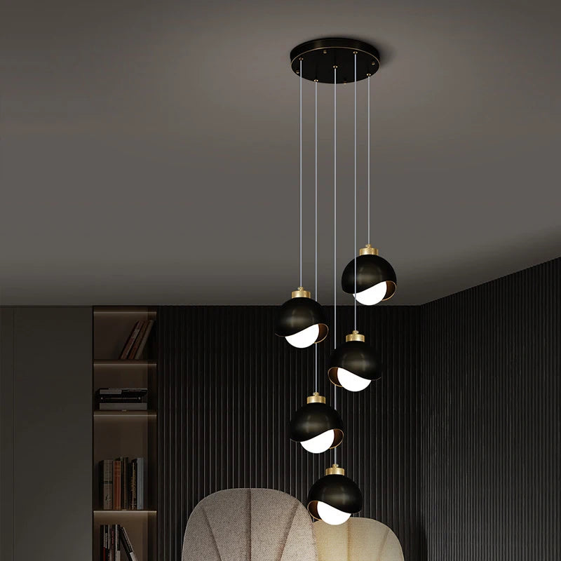 Nordic Glass Cord Pendant Lamp